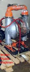  WILDEN Diaphragm Pumps, Model M-15,  ~ 12x6", 5" outlets.